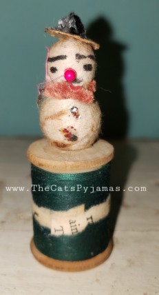 Spun Cotton Snowman #1